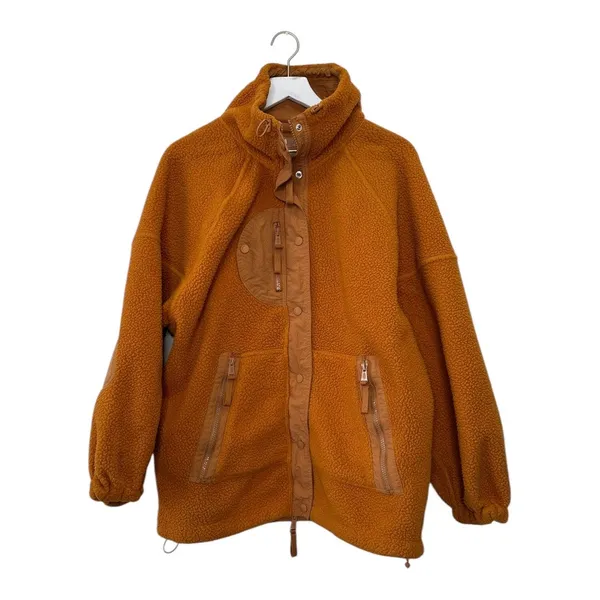 Free People Movement Hit The Trails Fleece Jacket Size Small - Image 2