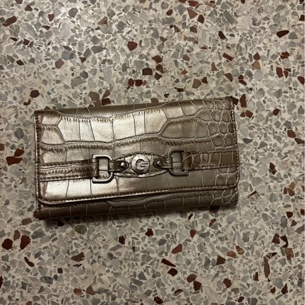 GUESS shoulder bag and wallet a crocodile skin effect - Image 8