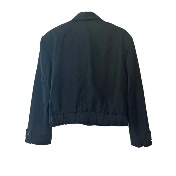 Free People Agnes Cropped Black Jacket NWT Women’s Small‎ - Image 4