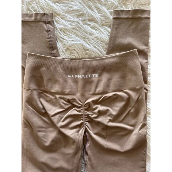 Alphalete Amplify Leggings Chai Size Medium - Image 2
