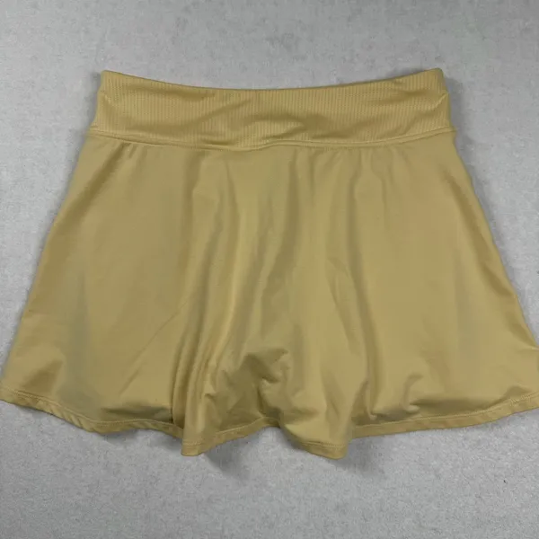 Nike Dri-FIT Tennis Skort Women’s Small Yellow Built In Shorts - Image 2