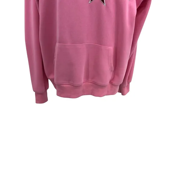 Aelfric Eden‎ Pink Star Graphic Hoodie Sweatshirt Oversized Streetwear Medium - Image 5