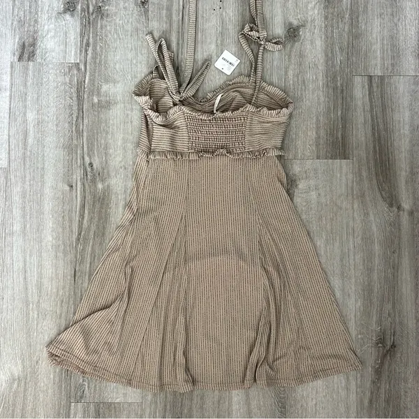 NWT Free People Shine Like Me Mini Dress Strappy Going Out Semi Formal Size 0 - Image 3