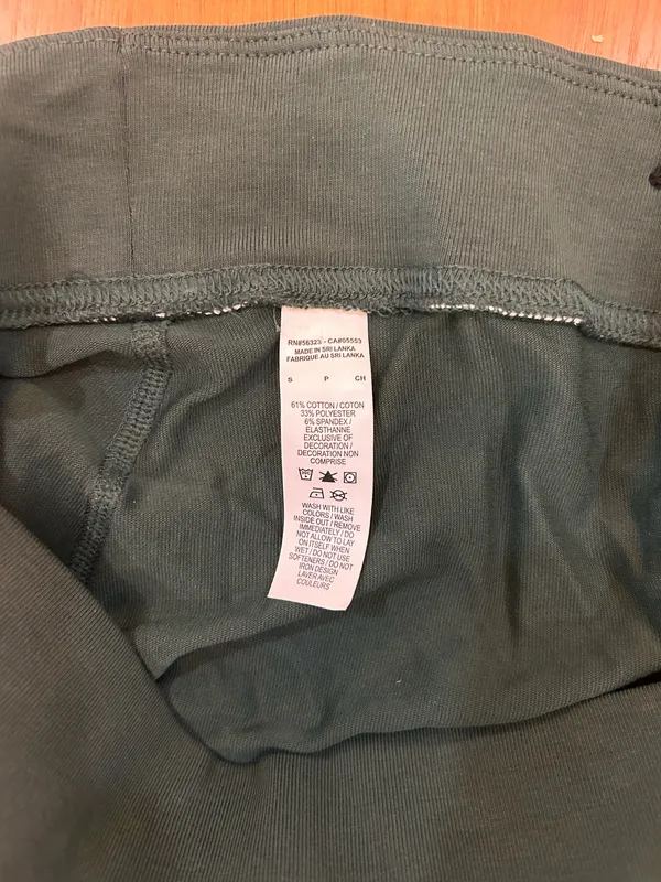 Green Nike Biker Shorts High-Rise - Image 4