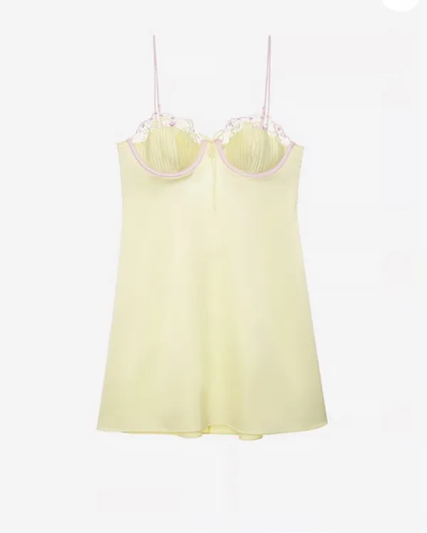 FOR LOVE AND LEMONS Buttercup Bunches Slip Dress - Image 7