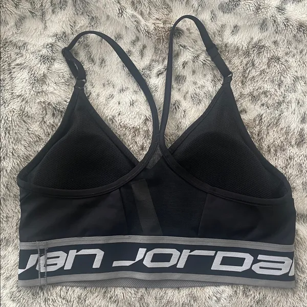 Nike Womens Jordan Indy Logo Light Support Sports Bra Size Small - Image 3