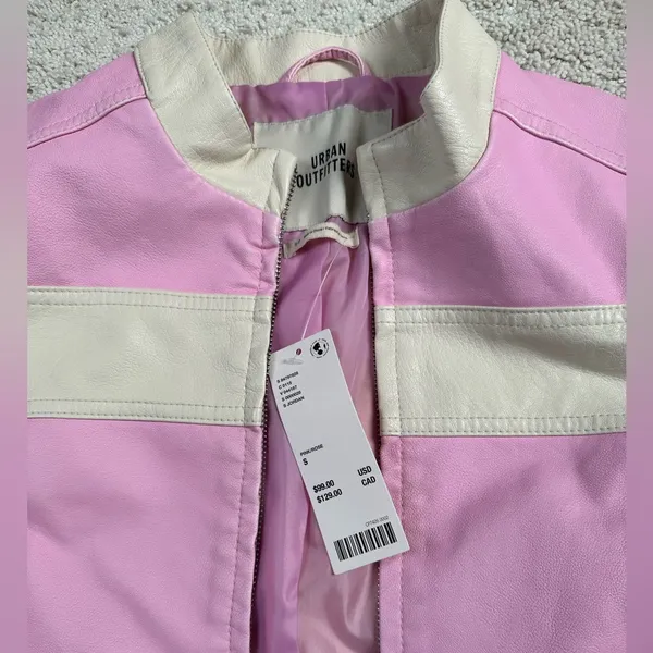 urban outfitters moto biker jacket - Image 2