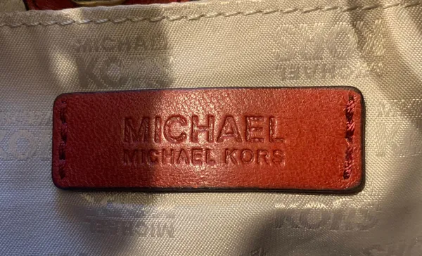 Michael Kors Red Purse - Image 10