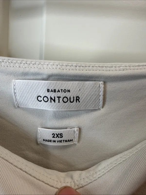 Aritzia Babaton Contour Squareneck Bodysuit White 2XS - Image 4
