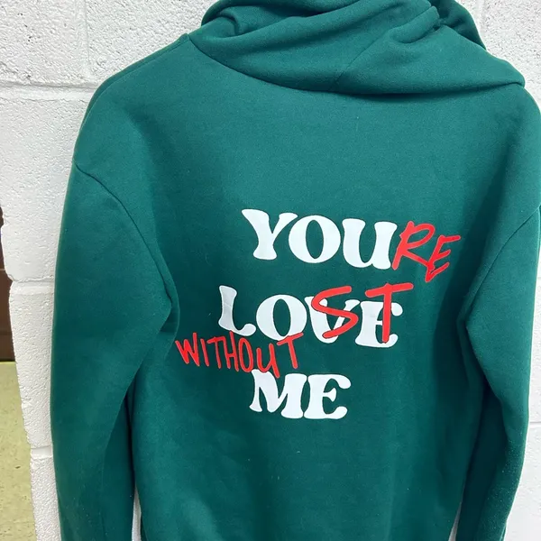 sweatshirt hoodie says it all! Small-SHEIN-great shape-no flaws-comfy - Image 5
