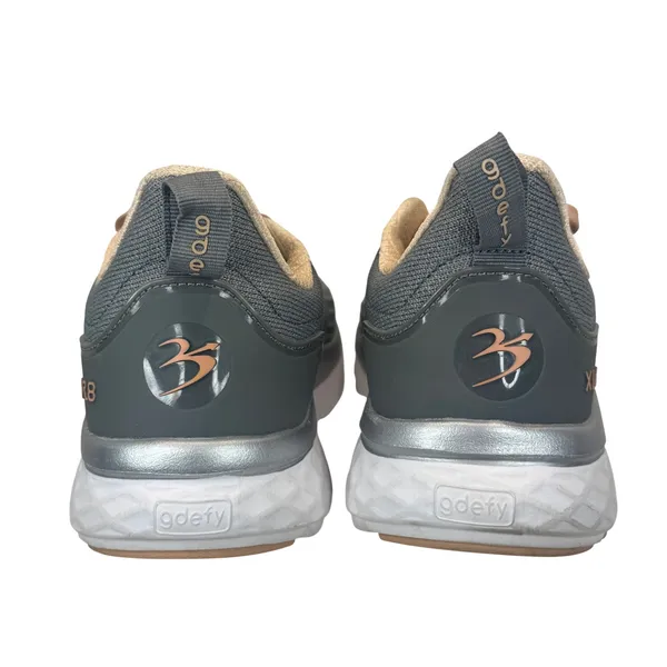 Gravity Defyer‎ XLR8 Womens Gray Running Shoes 7.5 Cushioned Comfort Sneaker - Image 4
