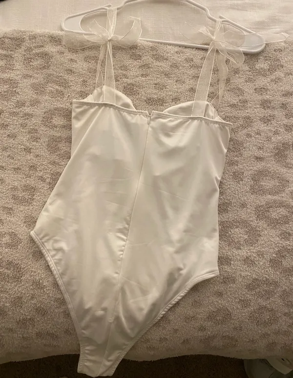 Princess Polly White Bodysuit - Image 2