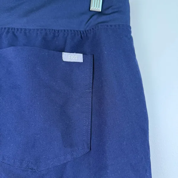 Figs Size Large Tall Zamora Jogger Scrub Pants W18SW2005T Navy PO 1667 - Image 3
