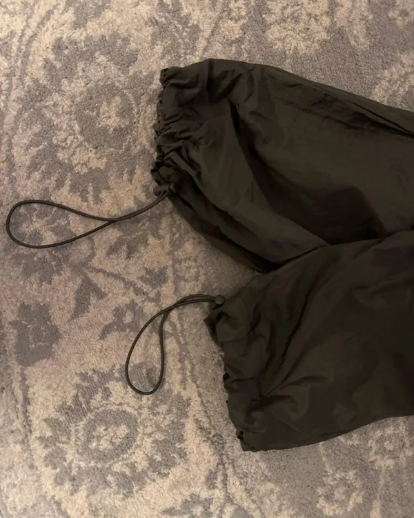 Parachute Cargo Pants Green - Image 8