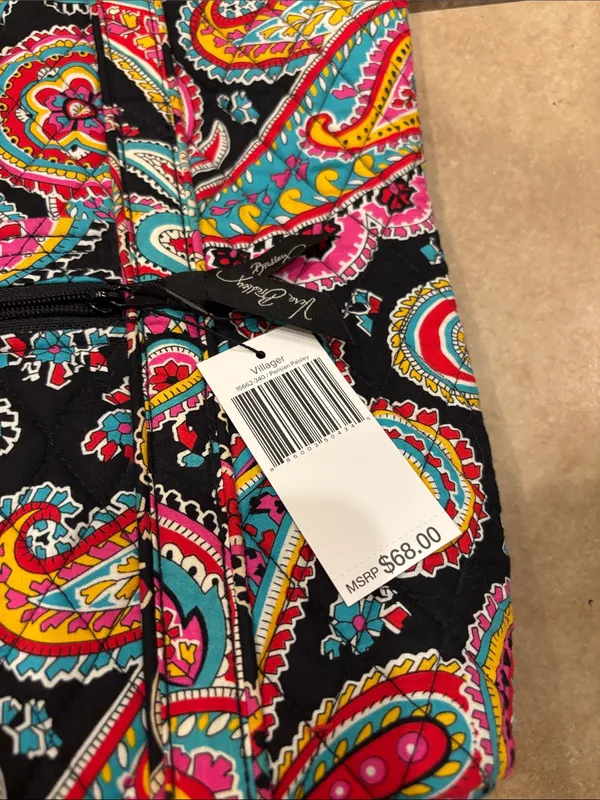 Vera Bradley Villager Tote in Parisian Paisley - Image 2