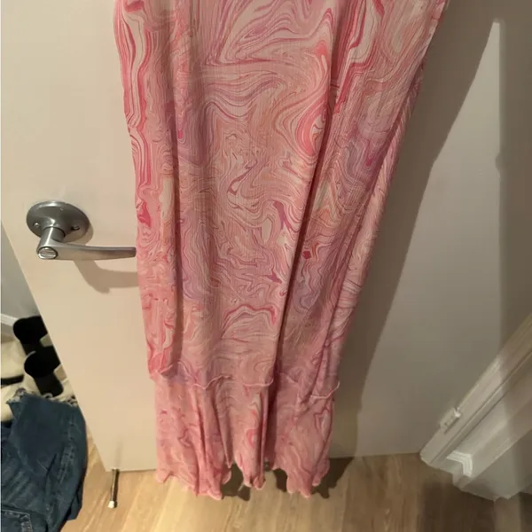 LoveShackFancy Pink Maxi Dress - Image 2