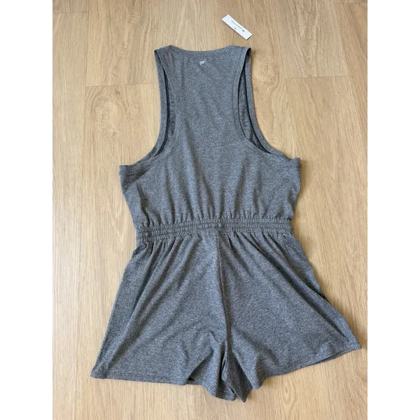 Fabletics Cloud Jersey Short Romper Size Small Gray - NWT - Image 5