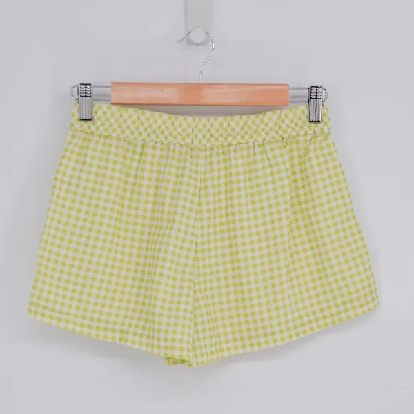 Aritzia Sunday Best Elisa Gingham Crop Shirt and Shorts Matching Set S - Image 9