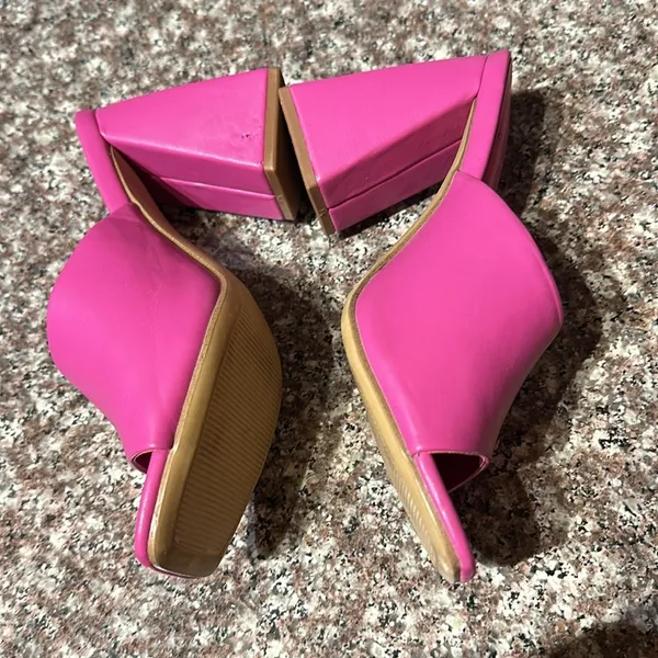 A New Day Pink Platform Heels - Image 6