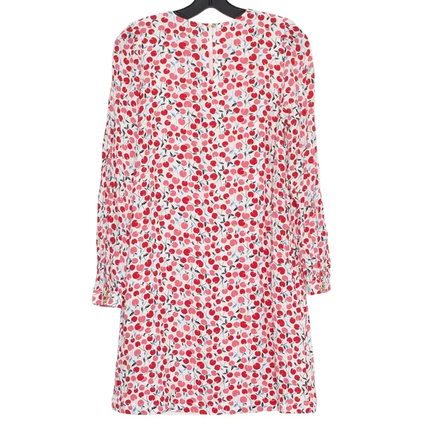 Loft Cherry‎ Print Dress Red Fruit Novelty Cottagecore Coquette Kawaii Spring M - Image 2