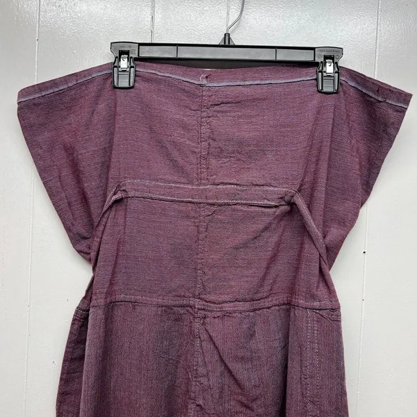 Women's Pull On Strapless Ankle Jumpsuit Size Large Tie Back Lightweight - Image 3
