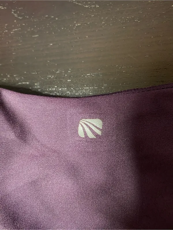 Purple Women's Crop Sports Bra Top - Image 4