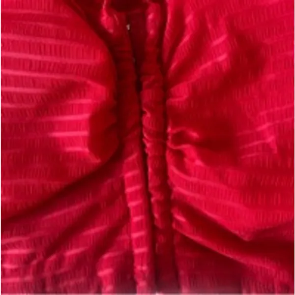 Red crop top long sleeve‎ - Image 4