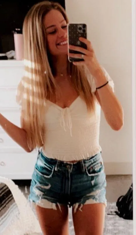 Urban Outfitters White Crop Top - Image 3