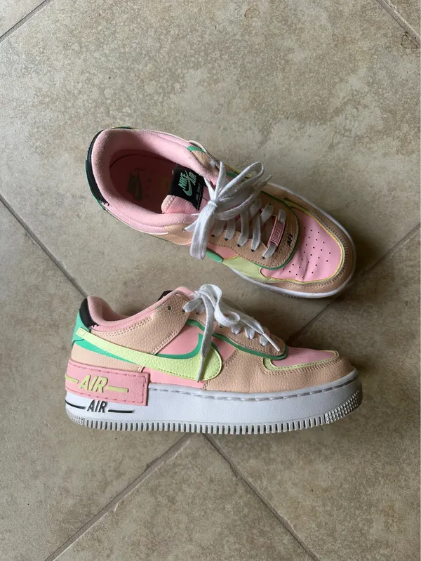 Nike Wmns Air Force 1 Shadow 'Arctic Punch Barely Volt' - Image 4