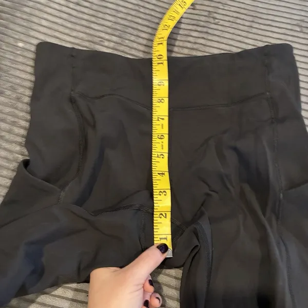 Women'S Lululemon Speed Up Tight Pants Leggings Yoga Running Black Sz 6 Nice! - Image 5