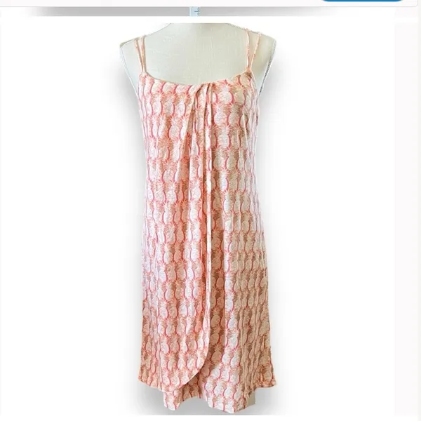 Tommy Bahama Resortwear Pineapple Print sundress Coral Size Medium - Image 2