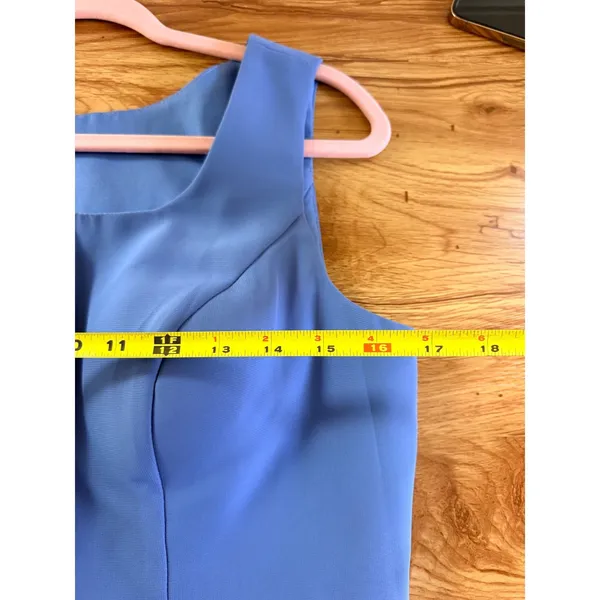 NWT JJ's House Slate Blue Bridesmaid Mother of Bride Sheath Dress NWT Size 12 - Image 8
