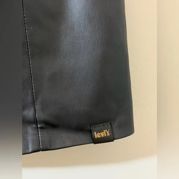 NWT Levi’s Penny Faux leather dress, size S - Image 7