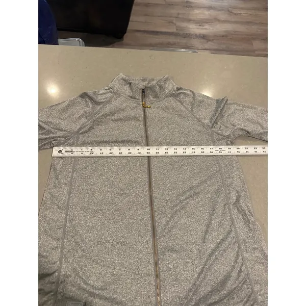Simply Southern‎ Full Zip Jacket Gray Medium Athleisure Activewear Womens - Image 3