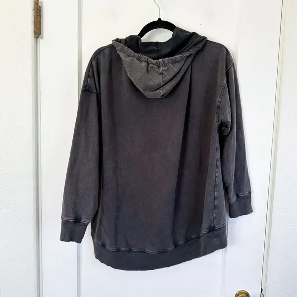Aerie | American Eagle Light‎ Weight Quarter Zip Hoodie Sweatshirt size Small - Image 2