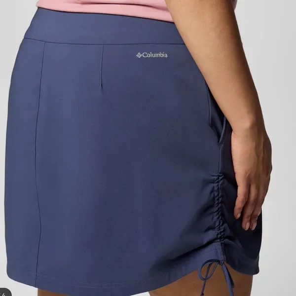 Columbia Women's All Seasons™ Ruched Skort - Plus Size XXL, Color Nocturnal, NWT - Image 3