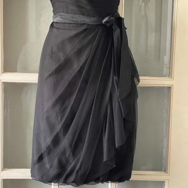 WHITE By Vera Wang‎ Dress Black Size 4 - Image 7