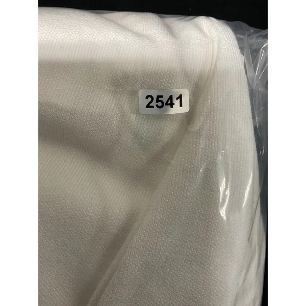 Zara Women Midi Dress White Ruched Mock Neck Cap Sleeve Medium - Image 8