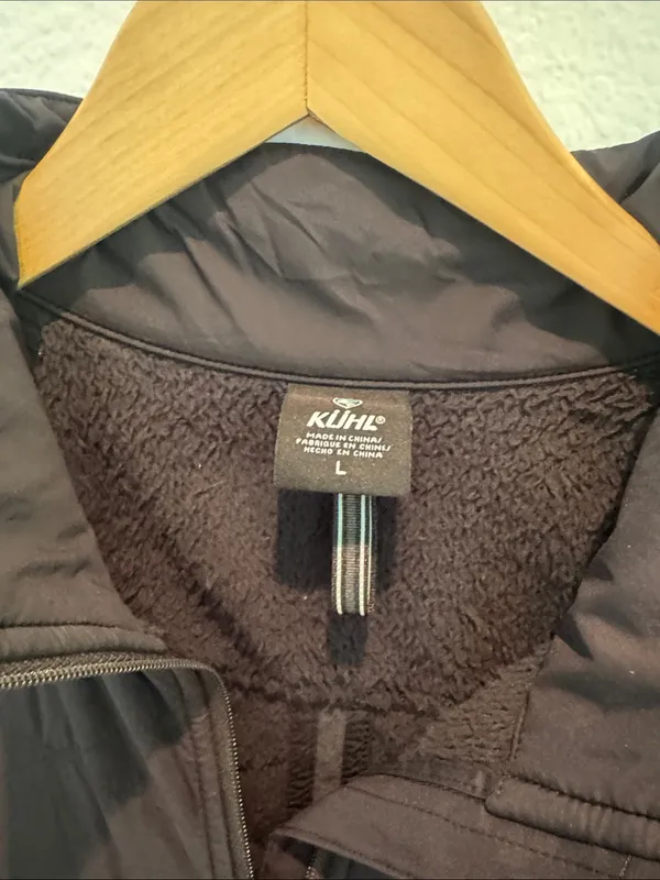 Kuhl Women’s Fleece Lined Wind Jacket Laege - Image 3