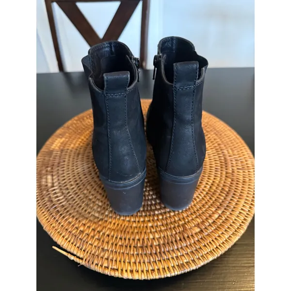 Vagabond Shoemakers Grace‎ Black Leather Block Heel Ankle Boots Womens 40 - Image 3