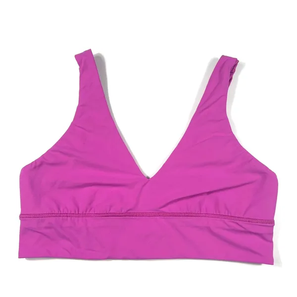 Lululemon Align V-Neck Bra Size 14 Pow Pink Yoga Pilates Barre Buttery Soft EUC - Image 2