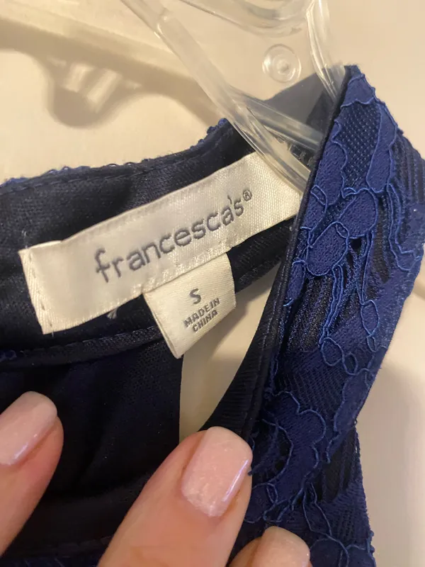 Navy Blue Francesca's Dress - Image 3