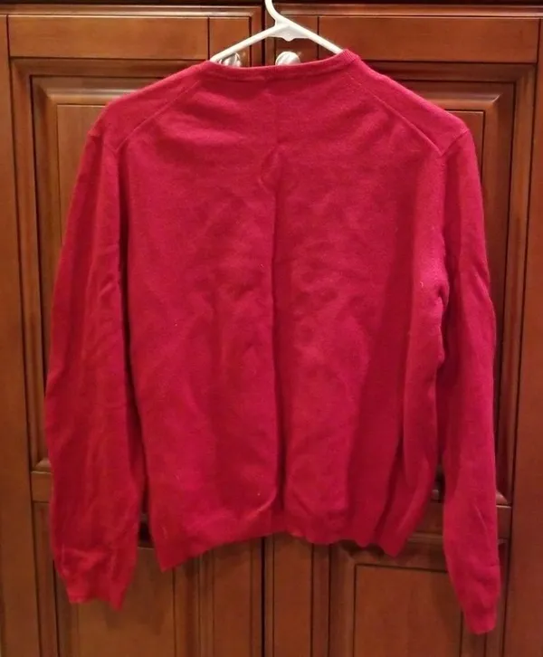 Calvin Klein wool sweater red - Image 3