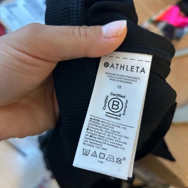 Athleta Brooklyn Black Ankle Pants Plus Size - Image 5