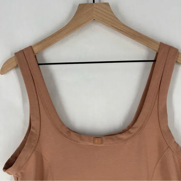 YITTY Body Butter Tank Dress in Brown Sugar Nude‎ Stretchy Scoop Neck Size XXL - Image 12
