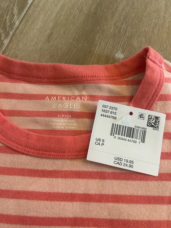 American Eagle striped top - Image 3