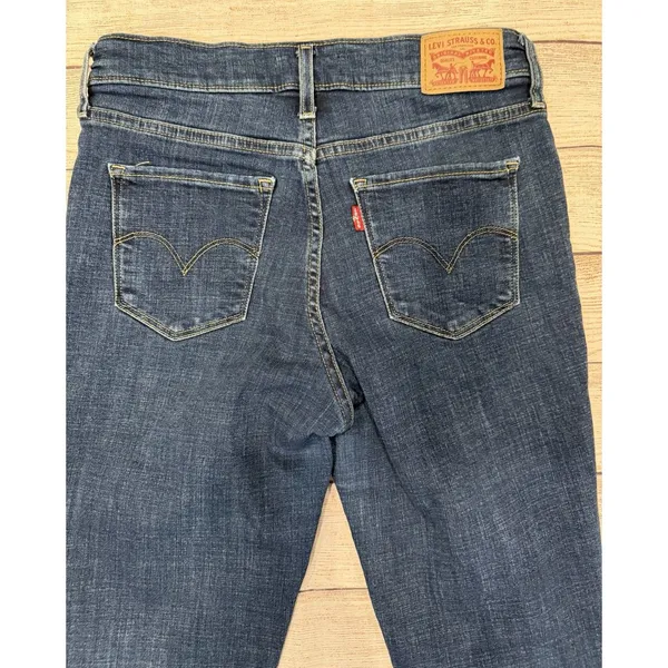 Women’s Levi's 311 Shaping Skinny Jeans Blue Cotton Denim Size 28 - Image 4
