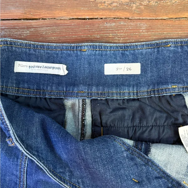 Anthropologie Pilcro and the Letterpress Wide Leg Cropped Jeans ~ Size 26 💛🍄 - Image 10