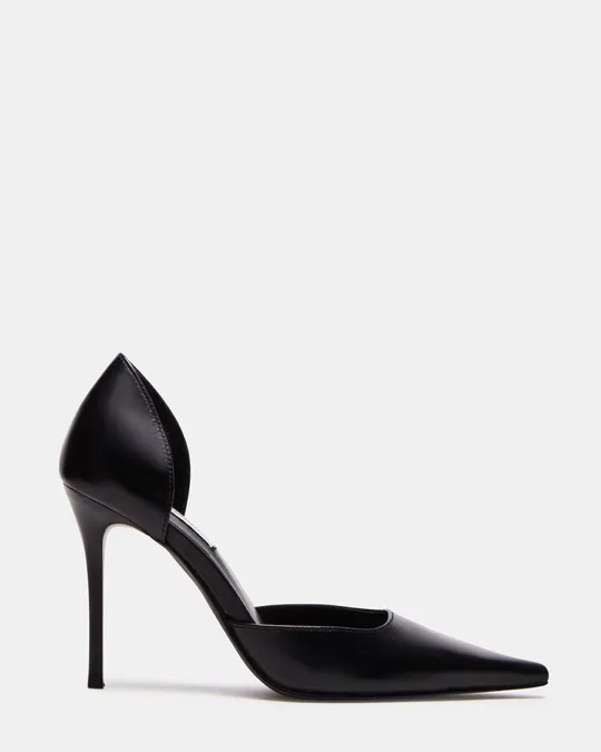 Steve Madden Devon Black Leather....Color: Black Leather...Sz: 9 - Image 3