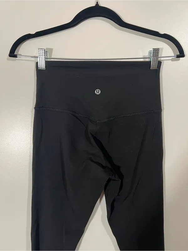 Lululemon Align Leggings Full Length 28” Size 6 Black - Image 6